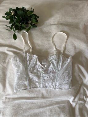 Victoria’s Secret Bridal Corset Lingerie Top